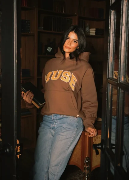 Muse Heavyweight Scholar Hoodie - Mocha Butter