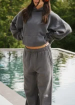 Muse French Terry Hoodie - Charcoal