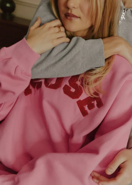 Muse Heavyweight Chenille Sweatshirt - Blush