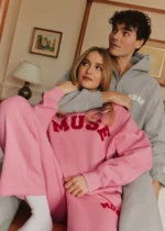 Muse Heavyweight Chenille Sweatshirt - Blush